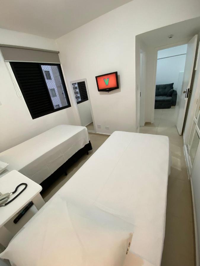 Flat No Centro Gonzaga Proximo A Praia - Santos/Sp Santos  Eksteriør billede